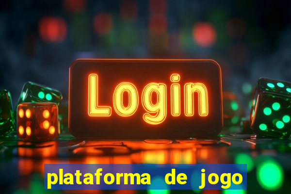 plataforma de jogo nova pagando